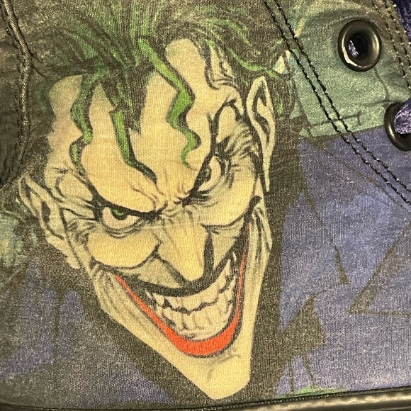 Converse Chuck Taylor All Star High Top Batman DC Joker Size Men's 5 Women’s 7 - Picture 9 of 13